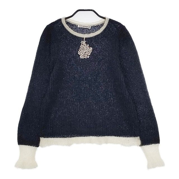 mina perhonen frosty アルパカ混 38 定価50600円 aba8794 セーター