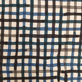 mina perhonen minamo シルクウール 定価81400円 サイズF ワンピース 19AW ネイビー ホワイト ブラック レディース ミナペルホネン【中古】5-1204M∞