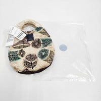 mina perhonen 未使用品 uzura bag hana no mi 定価19800円 aca9014 トートバッグ 24AW ベージュ レディース ミナペルホネン【中古】5-1011T♪