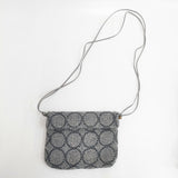 mina perhonen financier bag tambourine フィナンシェバッグ ショルダーバッグ ポシェット グリーン ベージュ レディース ミナペルホネン【中古】6-0122T◎