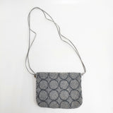 mina perhonen financier bag tambourine フィナンシェバッグ ショルダーバッグ ポシェット グリーン ベージュ レディース ミナペルホネン【中古】6-0122T◎