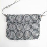 mina perhonen financier bag tambourine フィナンシェバッグ ショルダーバッグ ポシェット グリーン ベージュ レディース ミナペルホネン【中古】6-0122T◎