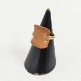 mina perhonen materiel フリーサイズ アクセサリー リング・指輪 ゴールド ベージュ レディース ミナペルホネン【中古】5-1112G◎