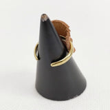 mina perhonen materiel フリーサイズ アクセサリー リング・指輪 ゴールド ベージュ レディース ミナペルホネン【中古】5-1112G◎