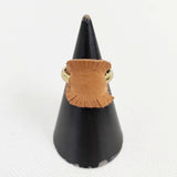 mina perhonen materiel フリーサイズ アクセサリー リング・指輪 ゴールド ベージュ レディース ミナペルホネン【中古】5-1112G◎