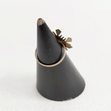 mina perhonen camomille 真鍮 サイズ4 アクセサリー リング・指輪 約4号 ゴールド レディース ミナペルホネン【中古】5-1112G◎