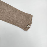 ANTIPAST ミツバチ 蜂 カシミヤ ニットソー タートルネック セーター ニット ベージュ レディース アンティパスト【中古】5-1204T∞