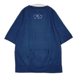 45R/45rpm でこぼこ天竺のスウェットTシャツ（インディゴ）定価26400円 サイズ4 カットソー ネイビー ユニセックス フォーティーファイブアールピーエム【中古】6-0601S∞
