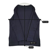 45R/45rpm ツイストフロートチュニック 定価23100円 ワンピース ネイビー レディース フォーティーファイブアールピーエム【中古】5-1126T∞