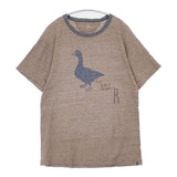 45R/45rpm アヒル サイズ2 半袖Ｔシャツ カットソー ブラウン レディース フォーティーファイブアールピーエム【中古】6-0601S∞