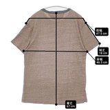 45R/45rpm アヒル サイズ2 半袖Ｔシャツ カットソー ブラウン レディース フォーティーファイブアールピーエム【中古】6-0601S∞
