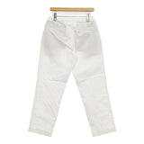 45R/45rpm 未使用品 ウェザーストレッチのイージースラックス 定価26400円 サイズ4 パンツ ホワイト レディース フォーティーファイブアールピーエム【中古】6-0202G∞