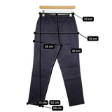 45R/45rpm クールストレッチスリムパンツ 定価18700円 サイズ3 パンツ ネイビー レディース フォーティーファイブアールピーエム【中古】6-0214M∞