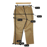 45R/45rpm ウェザーストレッチのイージースリムパンツ 定価22000円 サイズ4 パンツ ベージュ レディース フォーティーファイブアールピーエム【中古】6-0214G∞