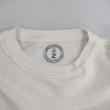 45R/45rpm エルボーパッチ コットン トレーナー スウェット ホワイト レディース フォーティーファイブアールピーエム【中古】6-0115M∞