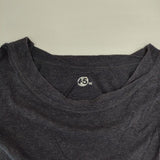 45R/45rpm 袖ボタン コットン 半袖Ｔシャツ カットソー ネイビー レディース フォーティーファイブアールピーエム【中古】6-0406S∞