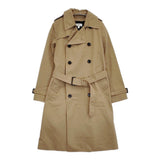 HYKE ライナー付き タイトフィット サイズ2 132-17005 トレンチコート ベージュ レディース ハイク【中古】5-1128T♪