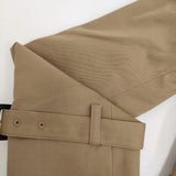 HYKE ライナー付き タイトフィット サイズ2 132-17005 トレンチコート ベージュ レディース ハイク【中古】5-1128T♪