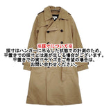 HYKE ライナー付き タイトフィット サイズ2 132-17005 トレンチコート ベージュ レディース ハイク【中古】5-1128T♪