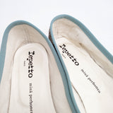 mina perhonen/repetto trickle サイズ39 刺繍 バレエシューズ ブラウン ピンク レディース ミナペルホネン/レペット【中古】6-0208G◎