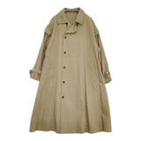 nest Robe VAT DYE モーターサイクルコート 01223-1008 コットン コート ベージュ系 レディース ネストローブ【中古】6-0202M∞