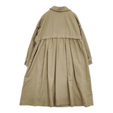 nest Robe VAT DYE モーターサイクルコート 01223-1008 コットン コート ベージュ系 レディース ネストローブ【中古】6-0202M∞