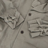 nest Robe VAT DYE モーターサイクルコート 01223-1008 コットン コート ベージュ系 レディース ネストローブ【中古】6-0202M∞