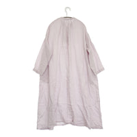 nest Robe リネン天然染め近江晒しレースアップワンピース 01251-1076 ワンピース 25SS ピンク レディース ネストローブ【中古】5-1011M♪