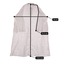 nest Robe リネン天然染め近江晒しレースアップワンピース 01251-1076 ワンピース 25SS ピンク レディース ネストローブ【中古】5-1011M♪