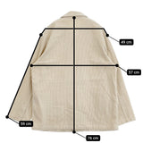 NEST ROBE CONFECT コットンコーデュロイカバーオールジャケット 02193-0064 サイズ3 キナリ メンズ ネストローブコンフェクト【中古】5-1108T♪