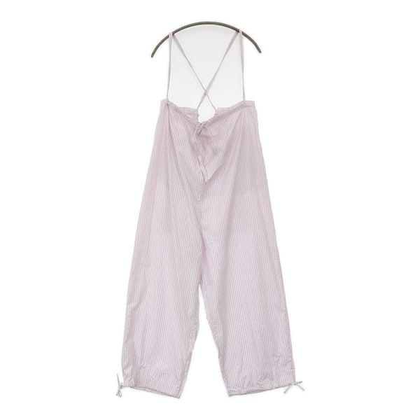nest Robe It's ME コットンストライプバルーンサロペット 定価29700円 01252-1154 25SS ピンク レディース ネストローブ【中古】5-1011M♪