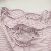 nest Robe It's ME コットンストライプバルーンサロペット 定価29700円 01252-1154 25SS ピンク レディース ネストローブ【中古】5-1011M♪