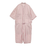 nest Robe ハードマンズヘンプ サマージャンプスーツ 01222-1141 オールインワン ツナギ ピンク レディース ネストローブ【中古】6-0422S∞
