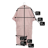 nest Robe ハードマンズヘンプ サマージャンプスーツ 01222-1141 オールインワン ツナギ ピンク レディース ネストローブ【中古】6-0422S∞
