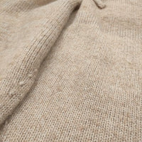 fofofofa HARVEST KNIT PANTS 定価38500円 ウール アルパカ モヘヤ シルク ニット パンツ ベージュ レディース【中古】5-1011T♪