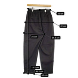 Kelen ジョッパーズパンツ RUNKY 定価12980円 サイズM イージー パンツ ブラック レディース ケレン【中古】5-1011G♪