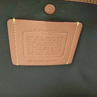 COACH 新品 SFT EMPIRE 48 ソフトエンパイアキャリーオールバッグ 48・ラブドレザー 定価187000円 ブラック ブラウン コーチ【中古】5-1011G♪