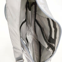 HEALTHY BACK BAG メタリック Sサイズ Tyvek タイベック 定価16500円 ショルダーバッグ 25AW シルバー ヘルシーバックバッグ【中古】5-1011G♪