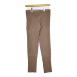 evam eva E193K095 ウール アンゴラ カシミヤ混 ニットパンツ レギンス ベージュ レディース エヴァムエヴァ【中古】5-1126T∞