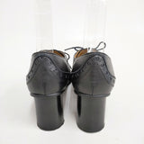 TSUMORI CHISATO WALK キャットメサリオン 24cm ヒール シューズ・靴 ブラック レディース ツモリチサト【中古】6-0208G◎