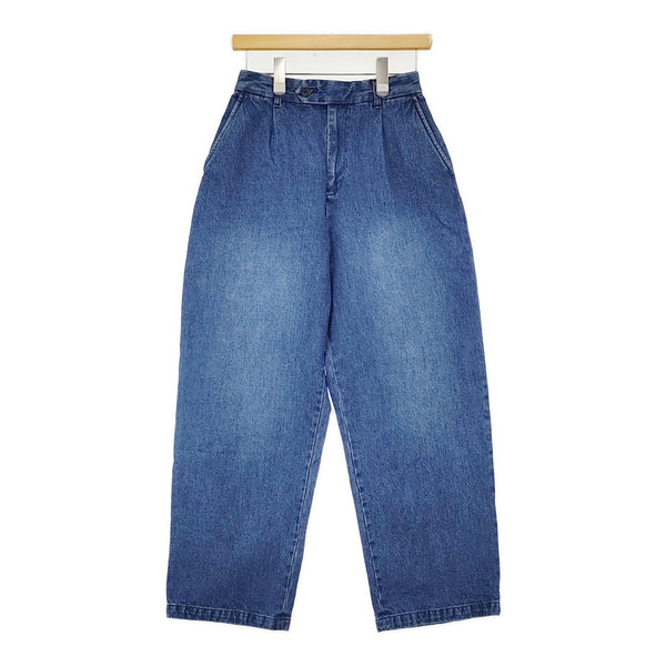 FREAK'S STORE スラックスデニムパンツ サイズM 1142248903825 デニムパンツ 25AW ブルー レディース フリークスストア【中古】5-1011G♪