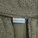 Columbia ヘビーウェイト シェルパ フリースジャケット サイズXL 定価27500円 ジャケット カーキ ブルーグレー メンズ コロンビア【中古】5-1108T♪