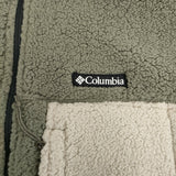Columbia ヘビーウェイト シェルパ フリースジャケット サイズXL 定価27500円 ジャケット カーキ ブルーグレー メンズ コロンビア【中古】5-1108T♪