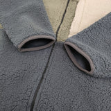 Columbia ヘビーウェイト シェルパ フリースジャケット サイズXL 定価27500円 ジャケット カーキ ブルーグレー メンズ コロンビア【中古】5-1108T♪