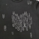 mina perhonen palmier スウェットワンピース サイズ40 定価39600円 ワンピース 21AW ブラック レディース ミナペルホネン【中古】5-1128T♪