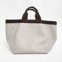 Herve Chapelier 725GP リュクス舟型トートL 定価151800円 トートバッグ ベージュ レディース エルベ・シャプリエ【中古】5-1011G♪