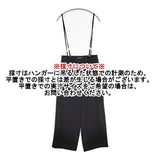 Unaca サロペットパンツ 591-6280015 ポリエステルワイド パンツ ブラック レディース アナカ【中古】6-0214G∞