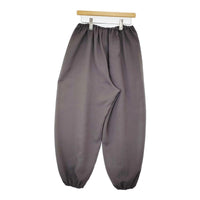 mizuiro-ind ストライプドローストリングイージーパンツ 定価19580円 パンツ 25SS グレー レディース ミズイロインド【中古】5-1011M♪
