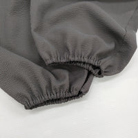 mizuiro-ind ストライプドローストリングイージーパンツ 定価19580円 パンツ 25SS グレー レディース ミズイロインド【中古】5-1011M♪