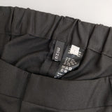 mizuiro-ind ウール混 イージースラックス パンツ ブラック レディース ミズイロインド【中古】5-1126T∞